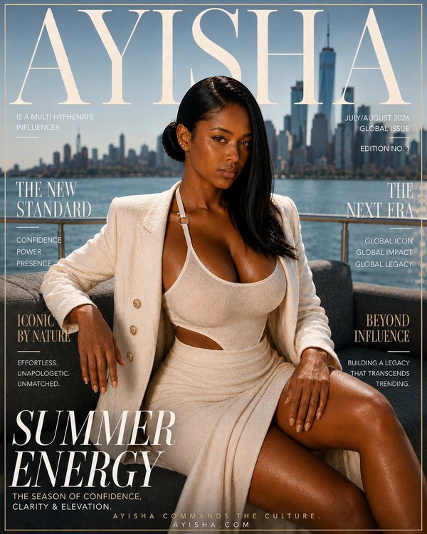 AYISHA Issue No. 01 cover, Summer Energy